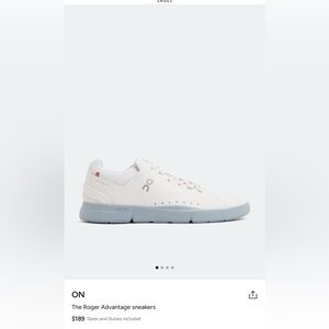 ON Roger Federer Advantage Sneakers